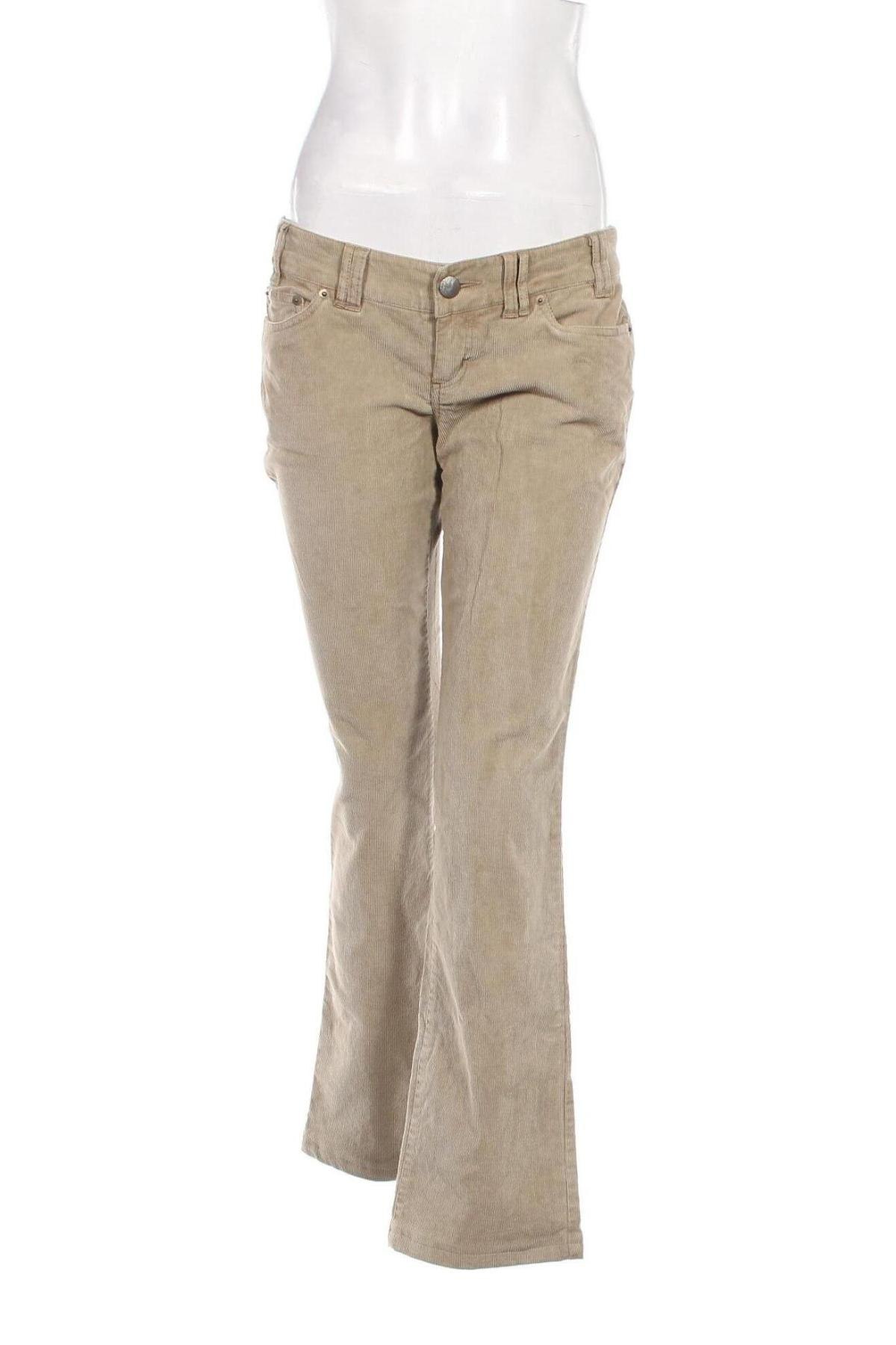 Дамски джинси Kenvelo, Размер M, Цвят Бежов, Цена 29,81 лв.