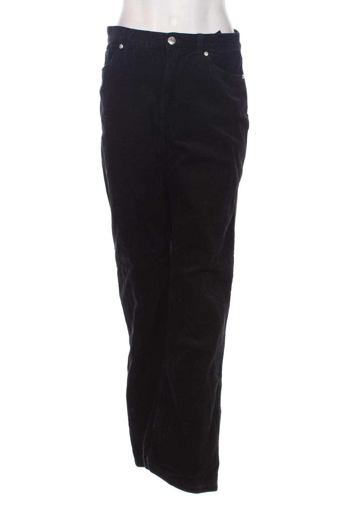 Γυναικείο κοτλέ παντελόνι Monki, Μέγεθος M, Χρώμα Μπλέ, Τιμή 3,25 €