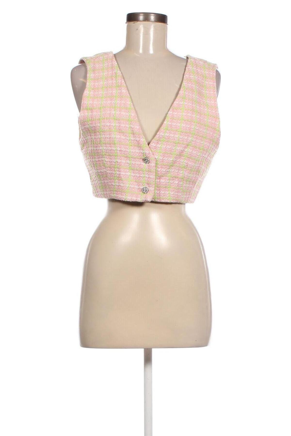 Γυναικείο γιλέκο Zara, Μέγεθος L, Χρώμα Ρόζ , Τιμή 16,70 €