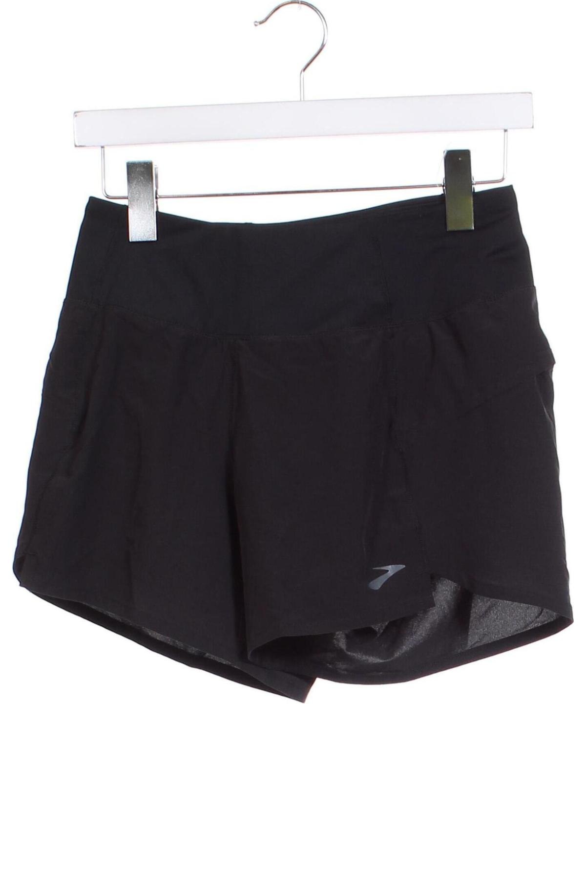 Pantaloni scurți de femei Brooks, Mărime XS, Culoare Negru, Preț 184,21 Lei