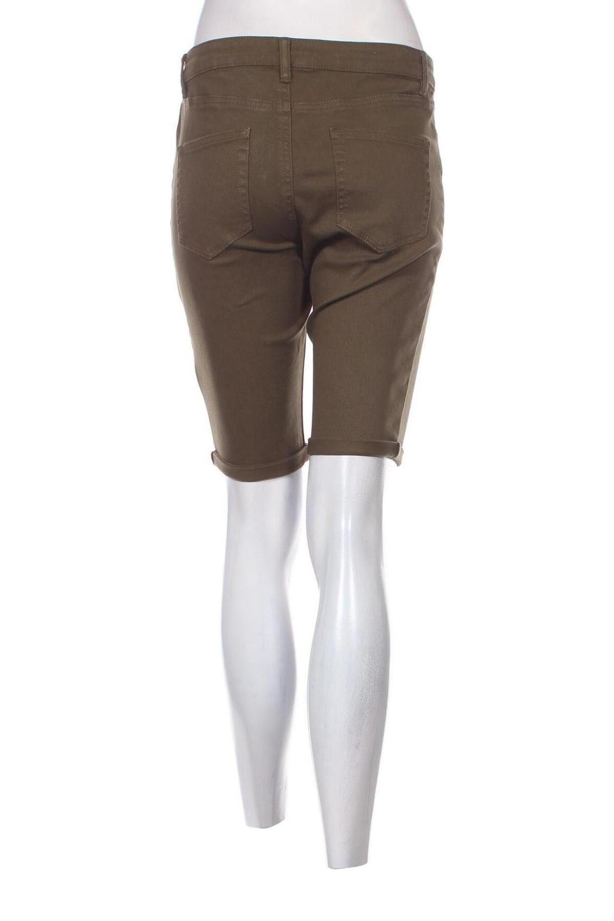 Дамски къс панталон Camaieu, Размер S, Цвят Зелен, Цена 9,71 лв.