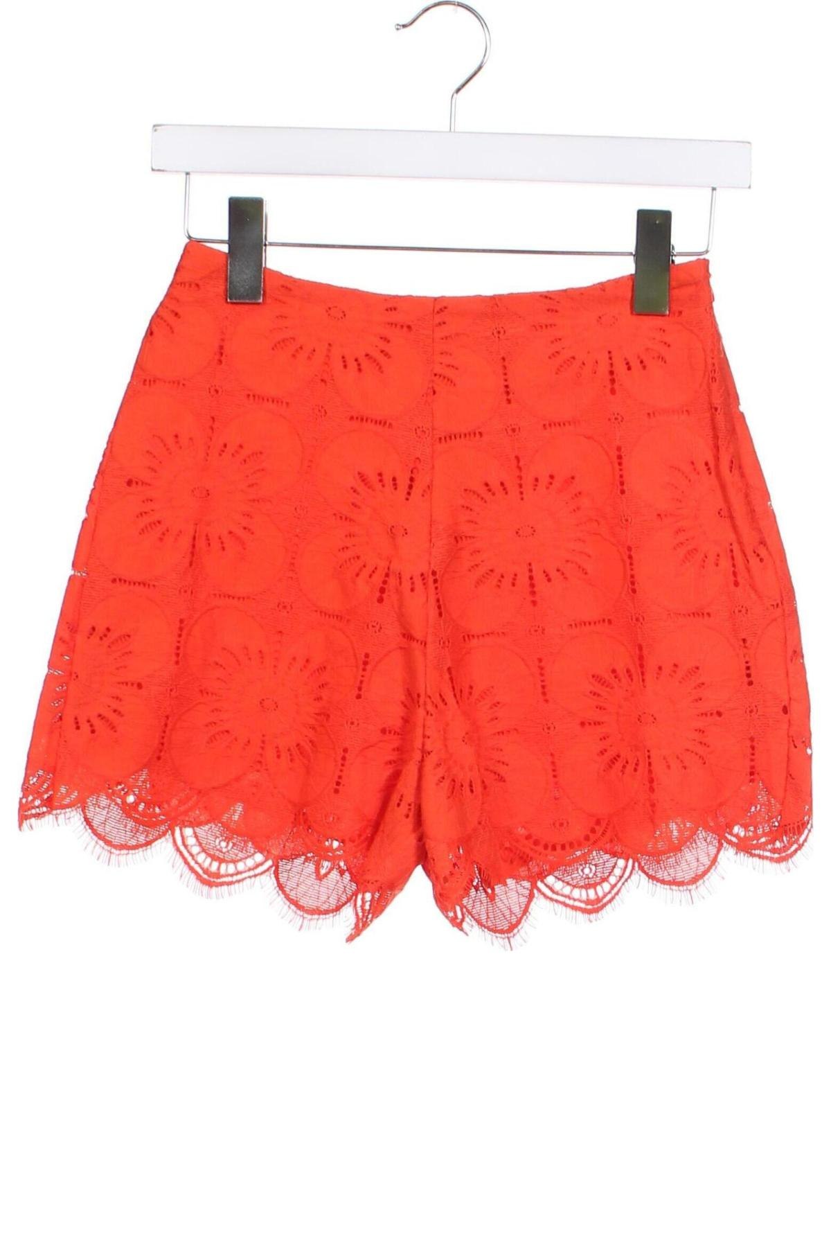 Γυναικείο κοντό παντελόνι Desigual, Μέγεθος XS, Χρώμα Κόκκινο, Τιμή 22,27 €