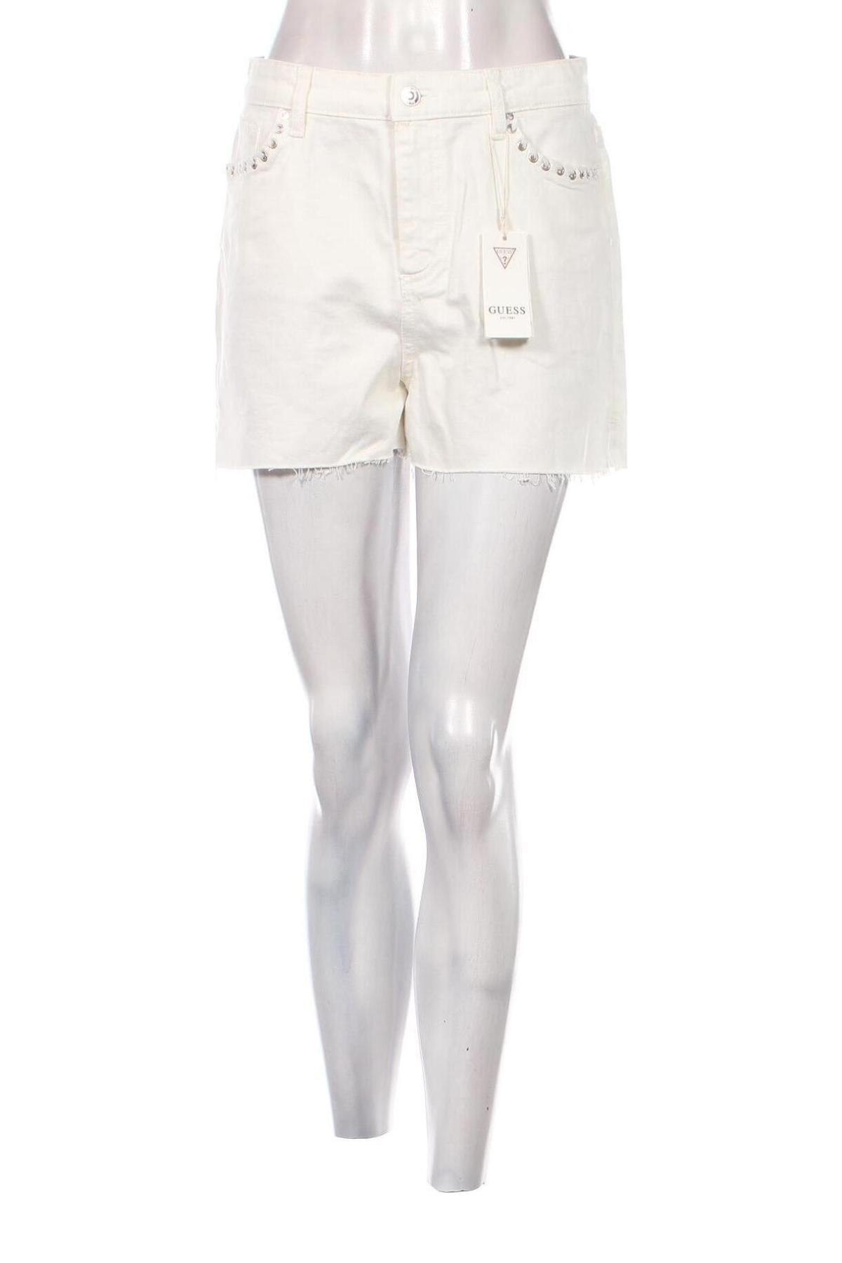 Damen Shorts Guess, Größe S, Farbe Weiß, Preis 52,06 €
