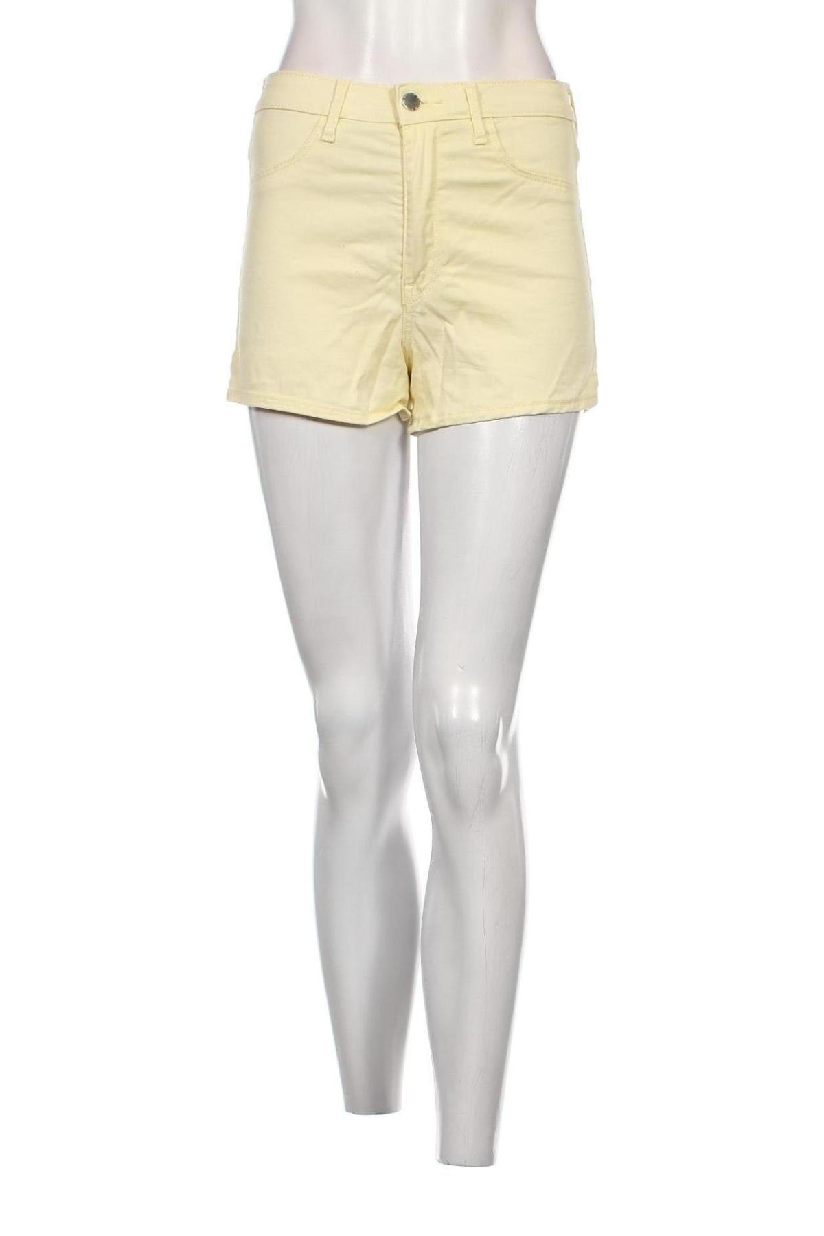 Γυναικείο κοντό παντελόνι H&M, Μέγεθος S, Χρώμα Κίτρινο, Τιμή 9,62 €