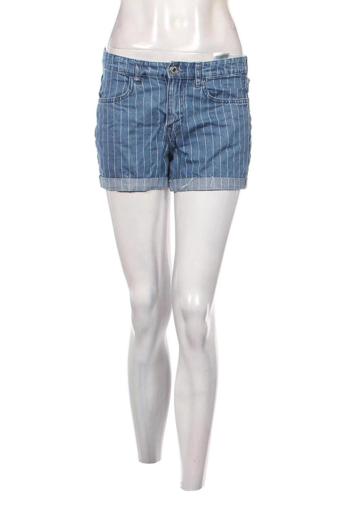 Pantaloni scurți de femei H&M, Mărime S, Culoare Albastru, Preț 82,93 Lei