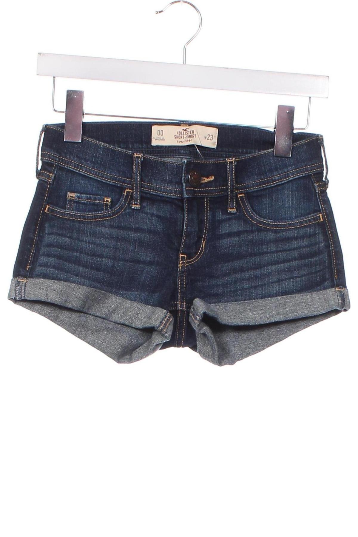 Pantaloni scurți de femei Hollister, Mărime XS, Culoare Albastru, Preț 44,23 Lei