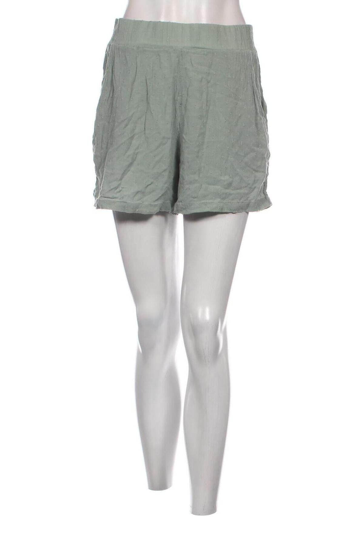 Pantaloni scurți de femei Lindex, Mărime S, Culoare Verde, Preț 48,57 Lei