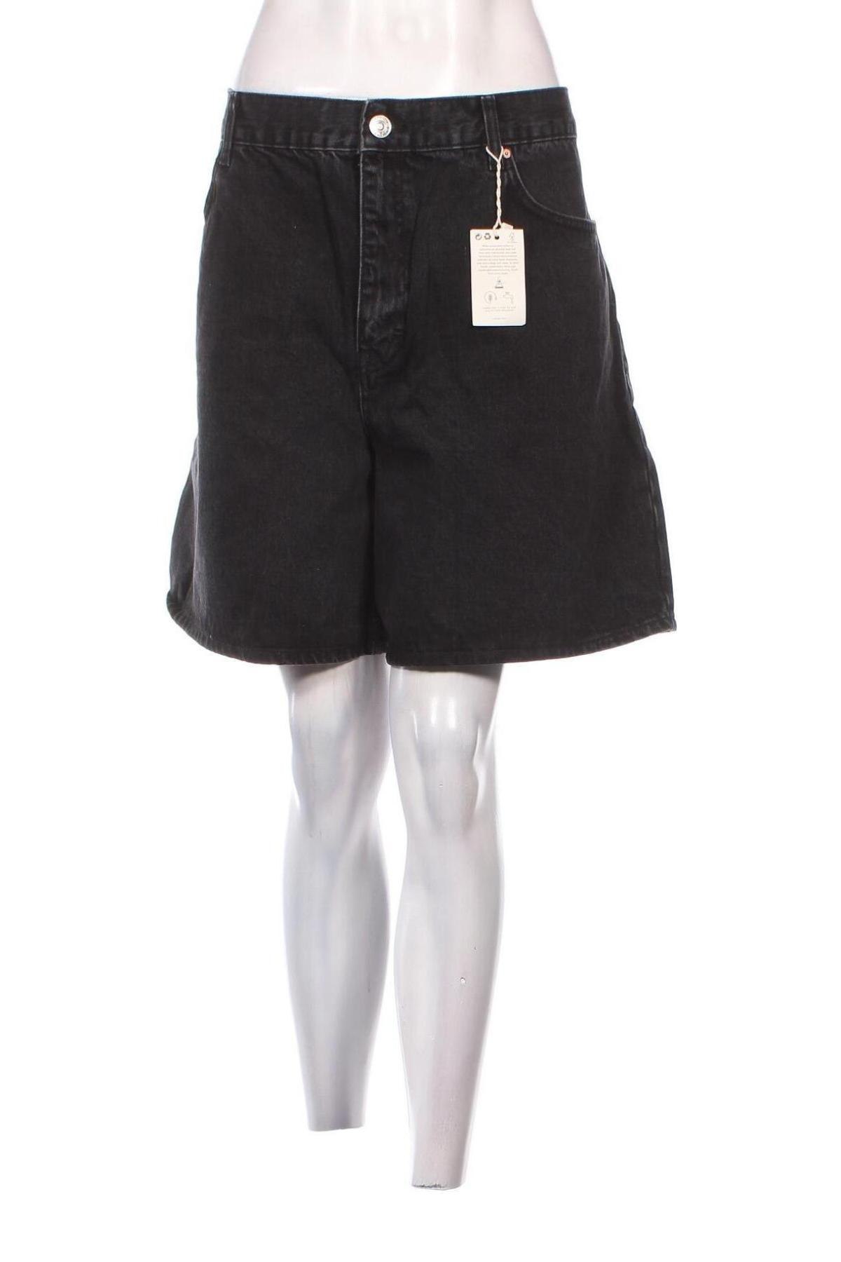 Γυναικείο κοντό παντελόνι Mango, Μέγεθος XXL, Χρώμα Μαύρο, Τιμή 20,45 €