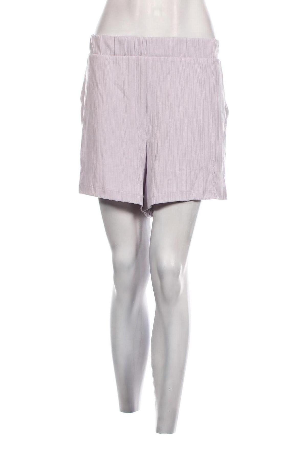 Γυναικείο κοντό παντελόνι Monki, Μέγεθος L, Χρώμα Βιολετί, Τιμή 7,92 €
