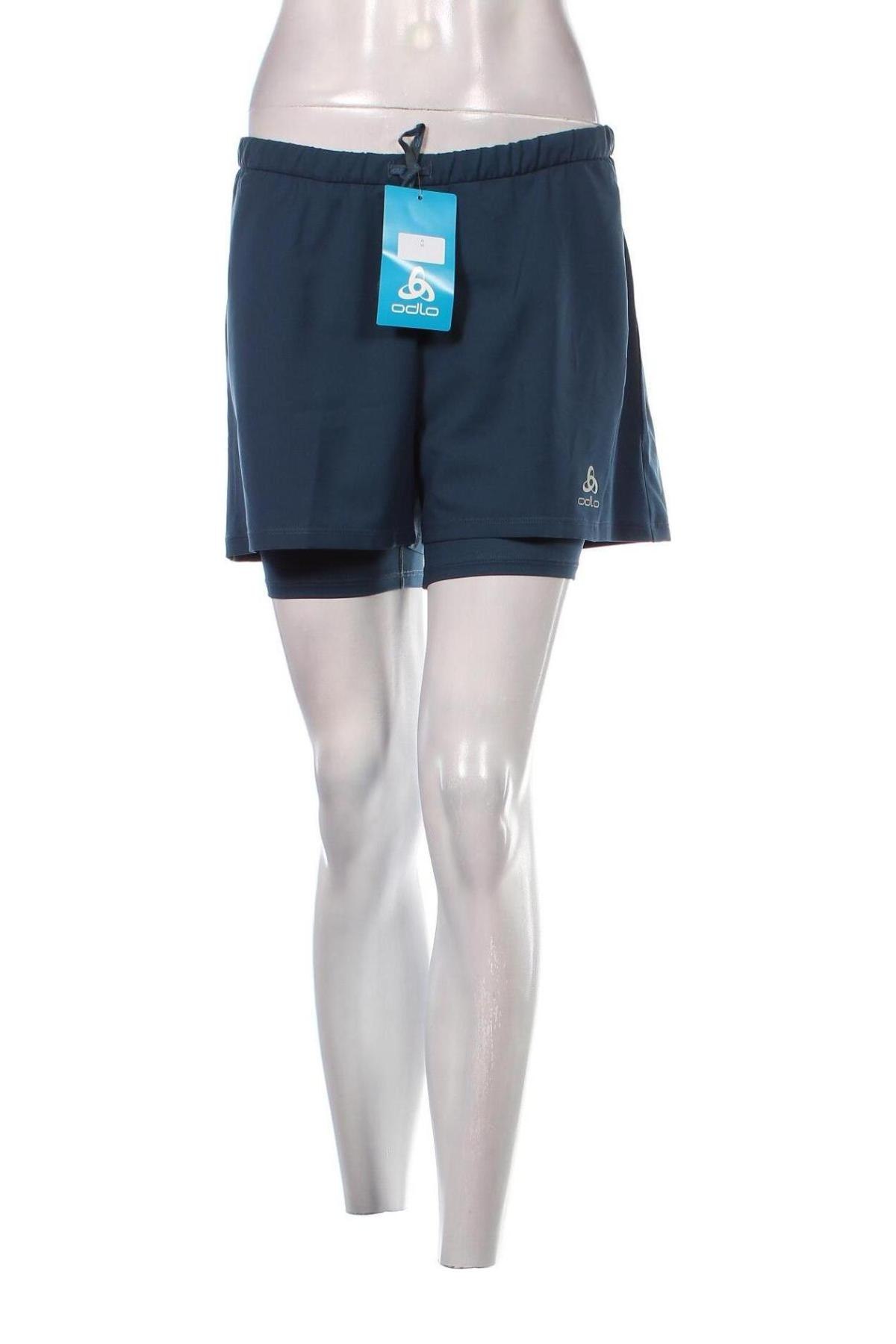 Γυναικείο κοντό παντελόνι Odlo, Μέγεθος S, Χρώμα Μπλέ, Τιμή 28,87 €