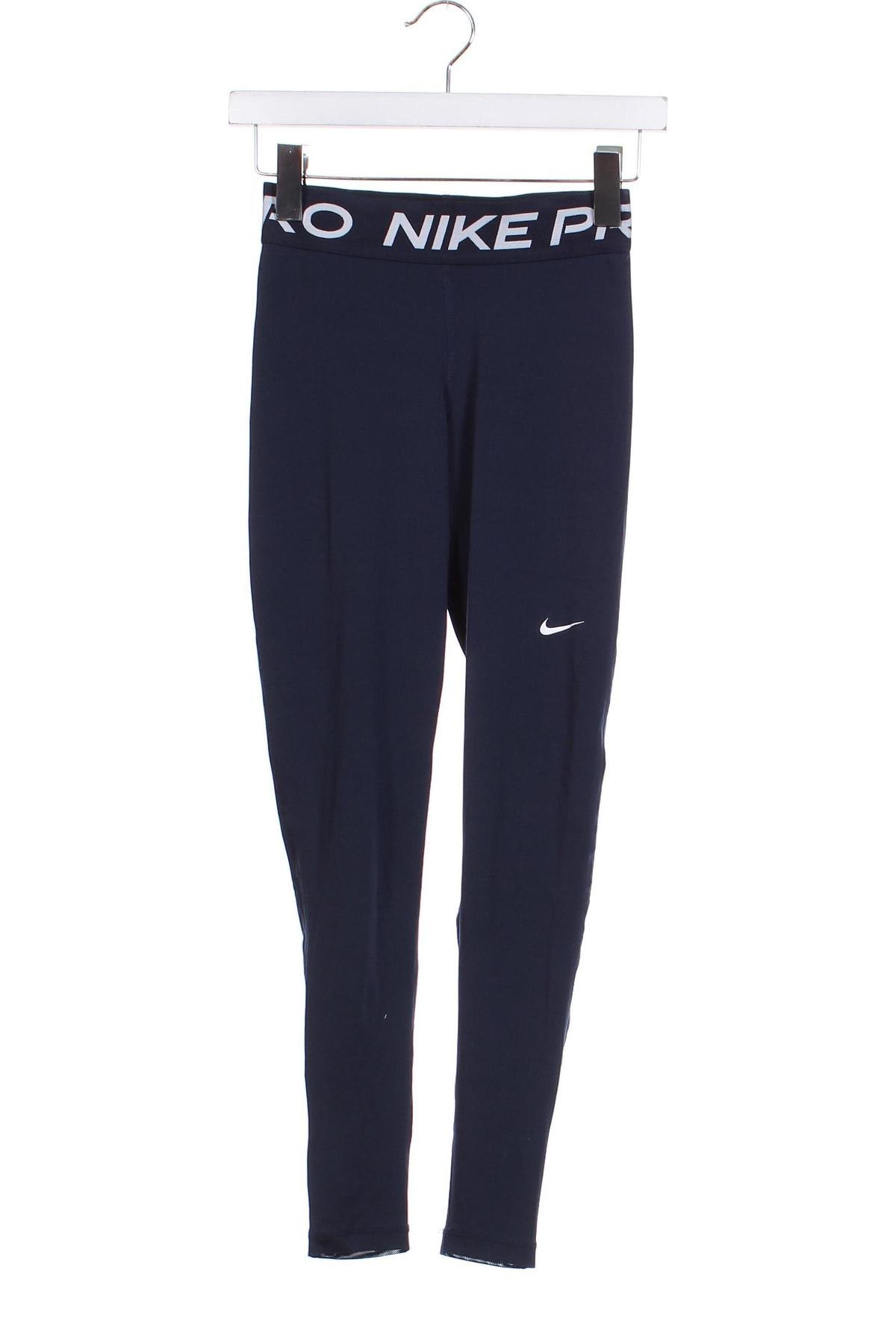 Γυναικείο κολάν Nike, Μέγεθος XS, Χρώμα Μπλέ, Τιμή 39,69 €