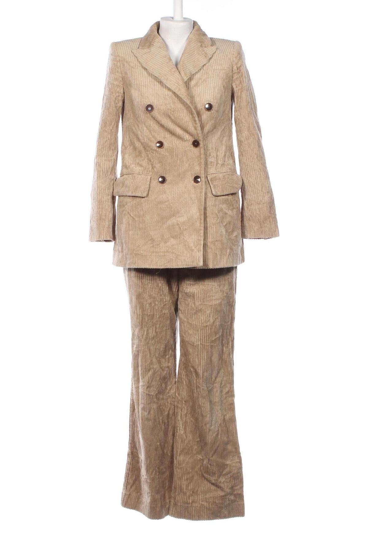 Γυναικείο κοστούμι Mango, Μέγεθος XS, Χρώμα  Μπέζ, Τιμή 55,05 €