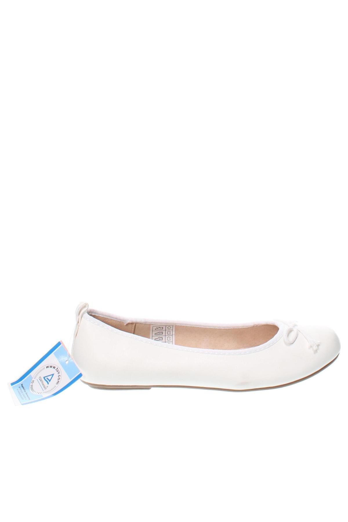 Γυναικεία παπούτσια Blue Motion, Μέγεθος 38, Χρώμα Λευκό, Τιμή 23,36 €