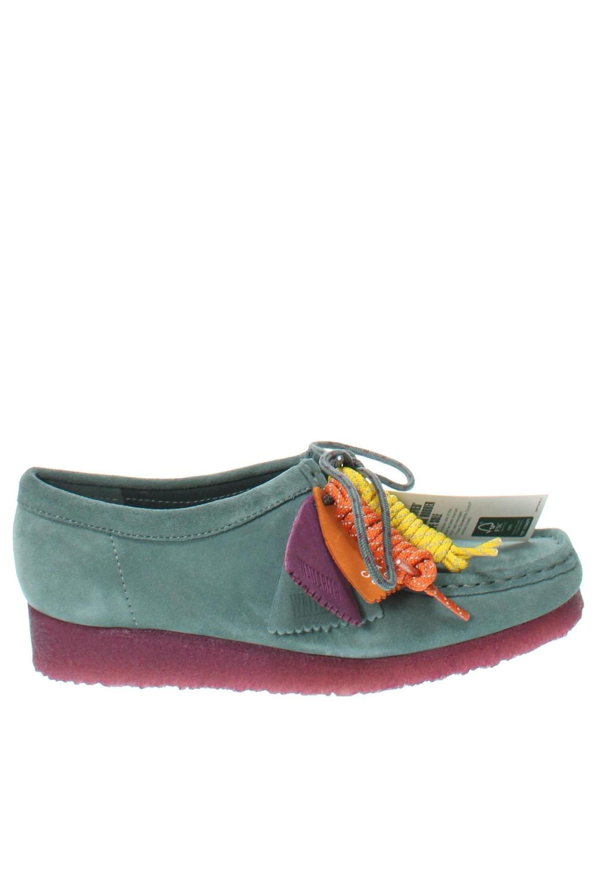 Дамски обувки Clarks, Размер 40, Цвят Зелен, Цена 203,00 лв.