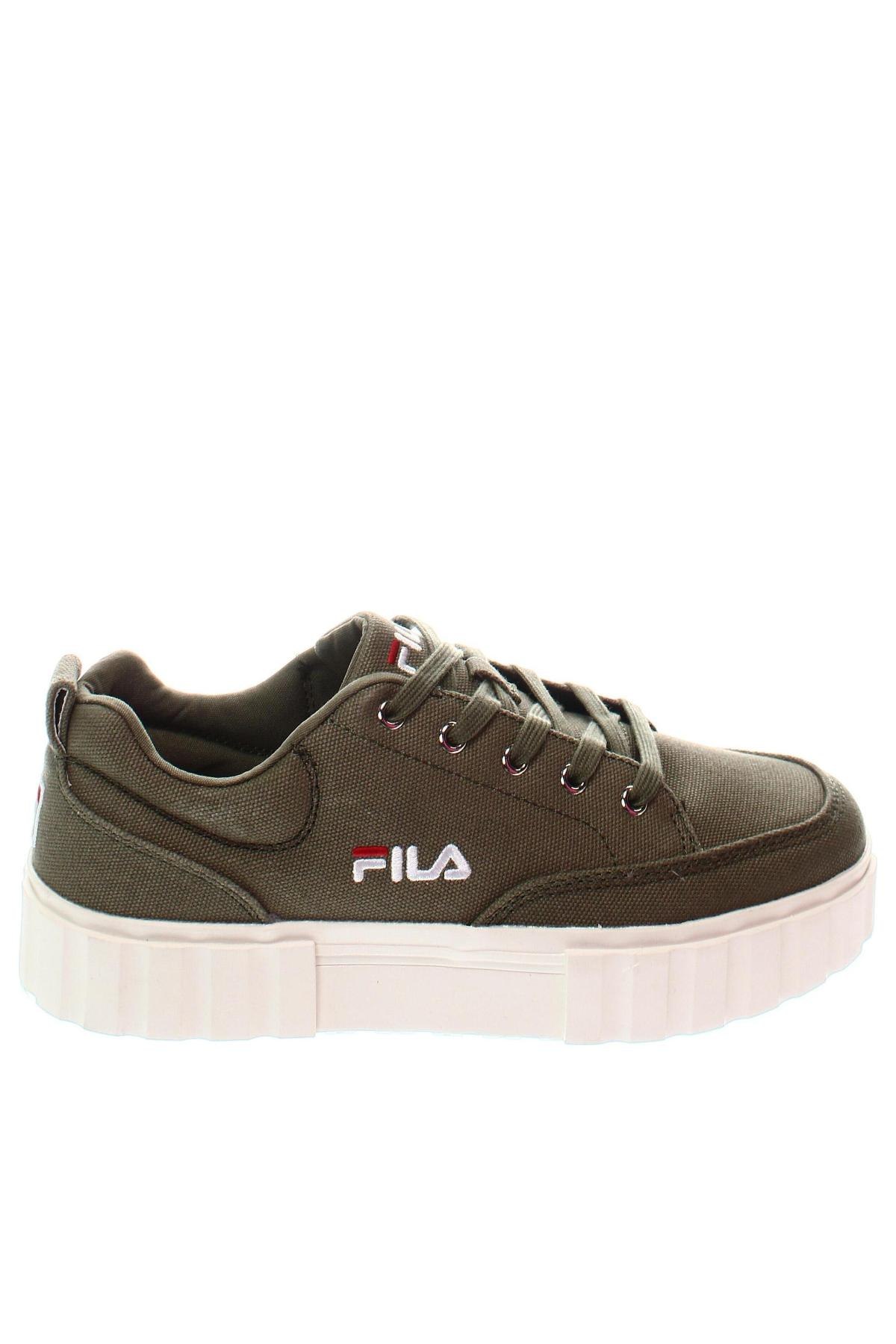 Дамски обувки FILA, Размер 39, Цвят Зелен, Цена 91,35 лв.