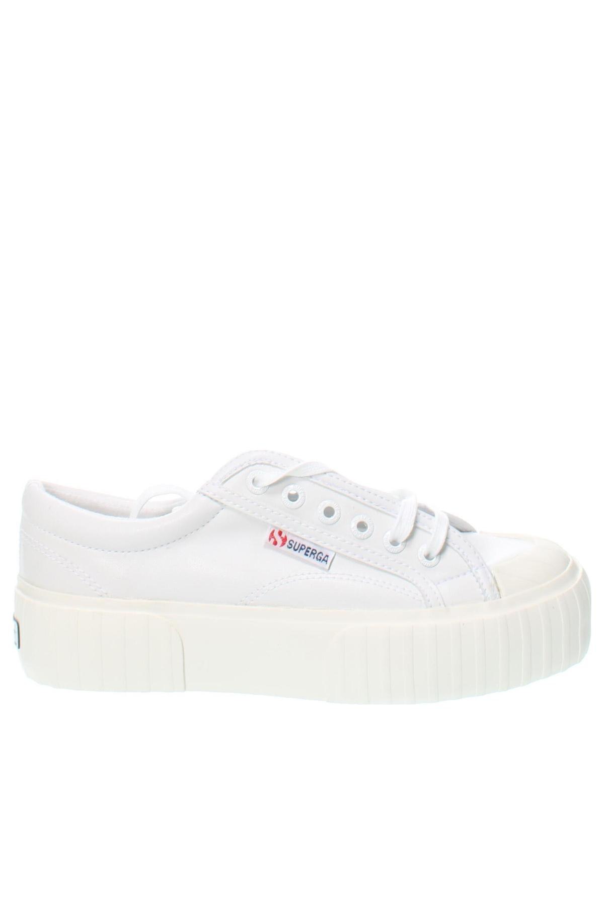 Γυναικεία παπούτσια Superga, Μέγεθος 38, Χρώμα Λευκό, Τιμή 76,39 €