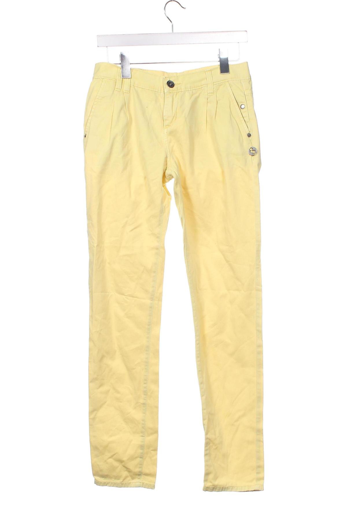 Pantaloni de femei, Mărime XS, Culoare Galben, Preț 16,22 Lei
