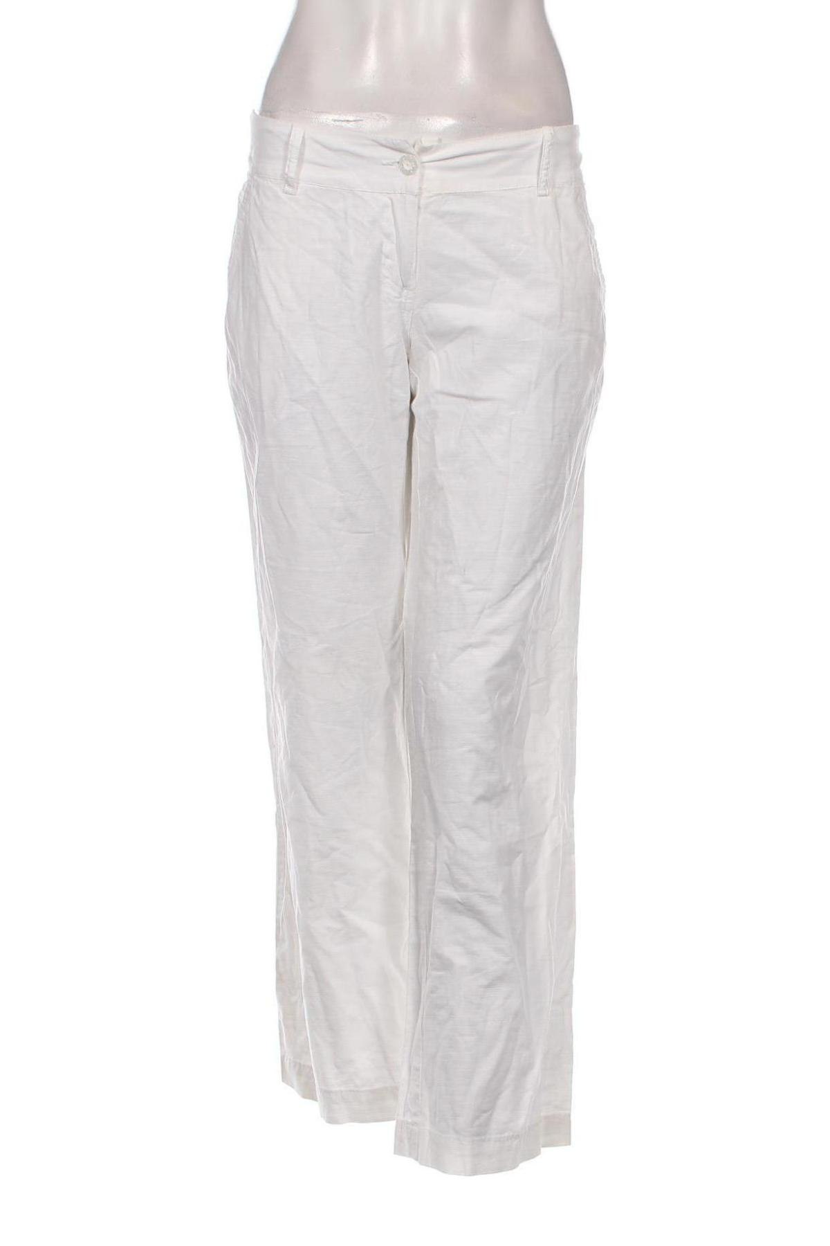 Дамски панталон, Размер M, Цвят Бял, Цена 29,01 лв.