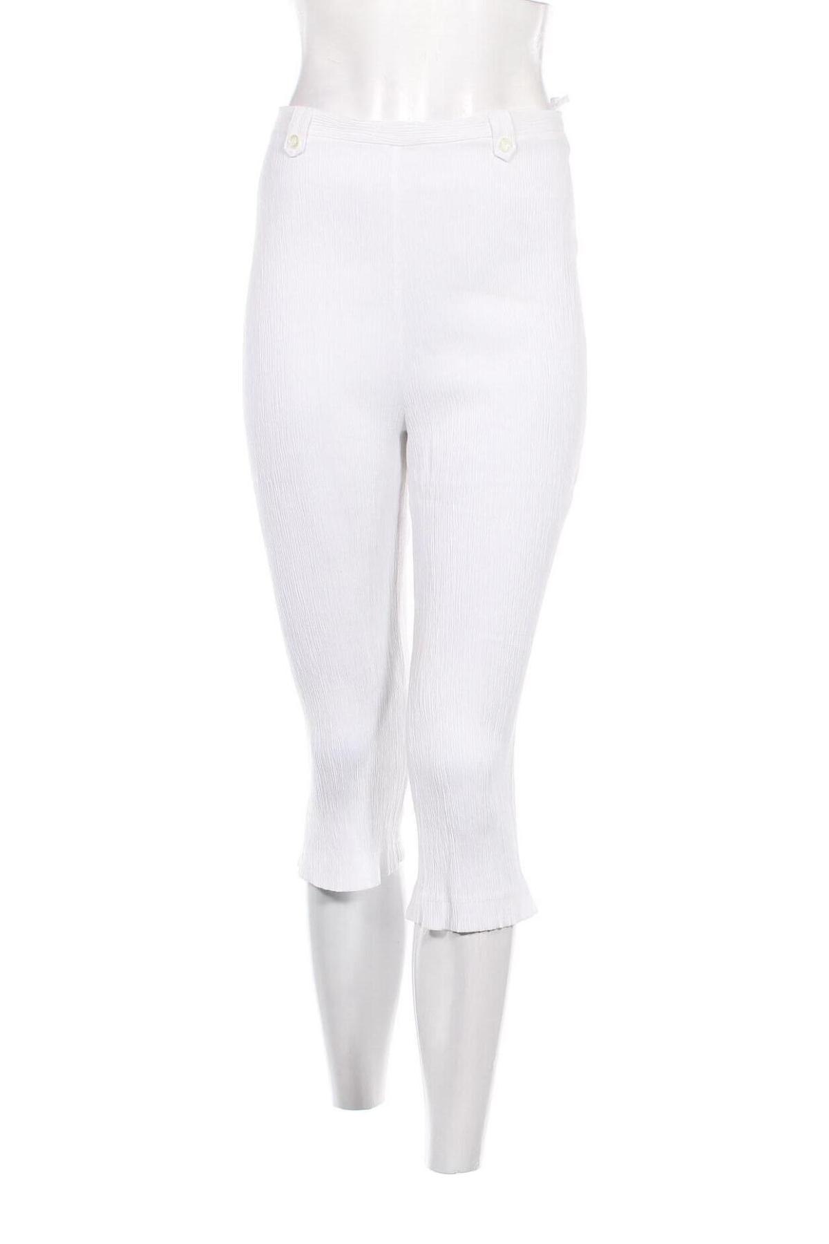 Дамски панталон, Размер L, Цвят Бял, Цена 15,67 лв.
