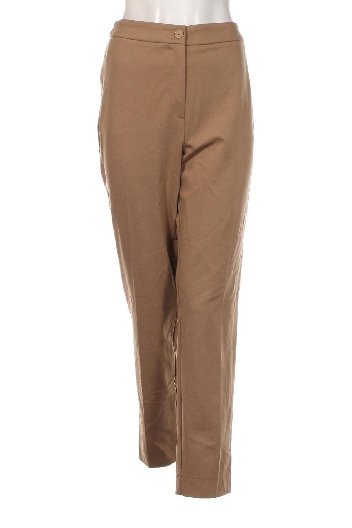 Pantaloni de femei AMaNIA Mo, Mărime XL, Culoare Bej, Preț 40,30 Lei