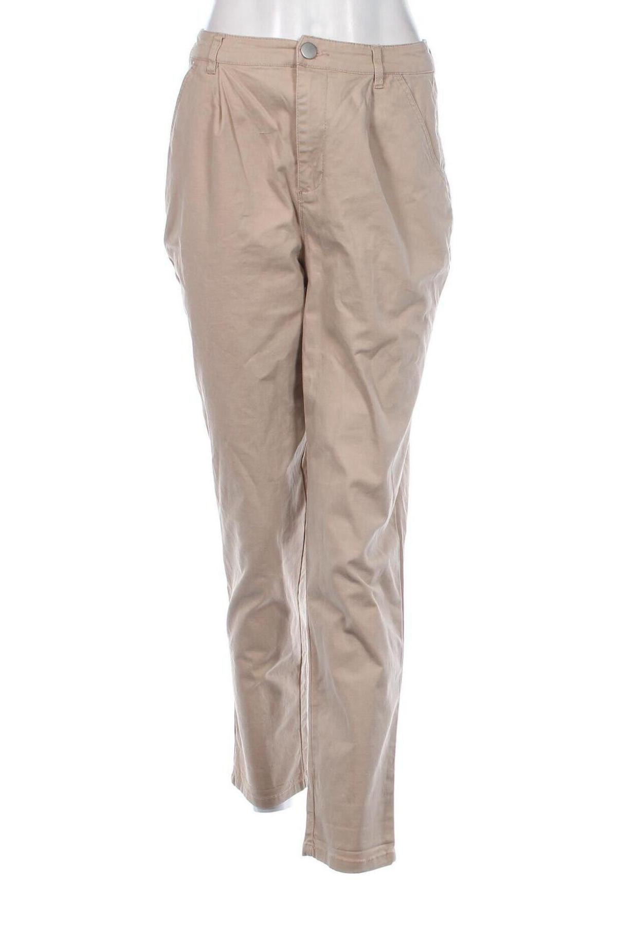 Γυναικείο παντελόνι ASOS, Μέγεθος XS, Χρώμα  Μπέζ, Τιμή 14,31 €