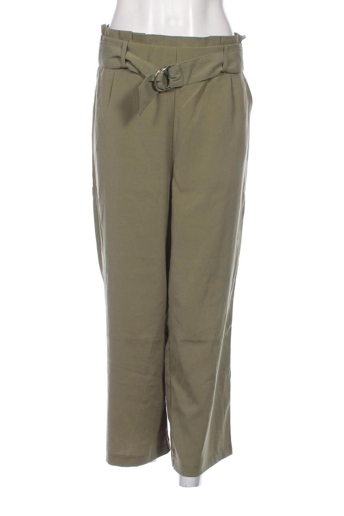 Дамски панталон Amisu, Размер L, Цвят Зелен, Цена 29,00 лв.