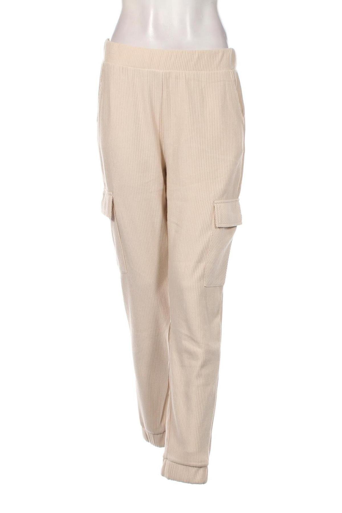 Pantaloni de femei Amisu, Mărime L, Culoare Bej, Preț 95,39 Lei