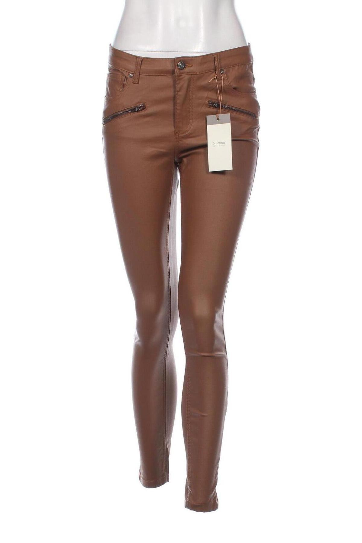 Дамски панталон B.Young, Размер M, Цвят Кафяв, Цена 38,55 лв.