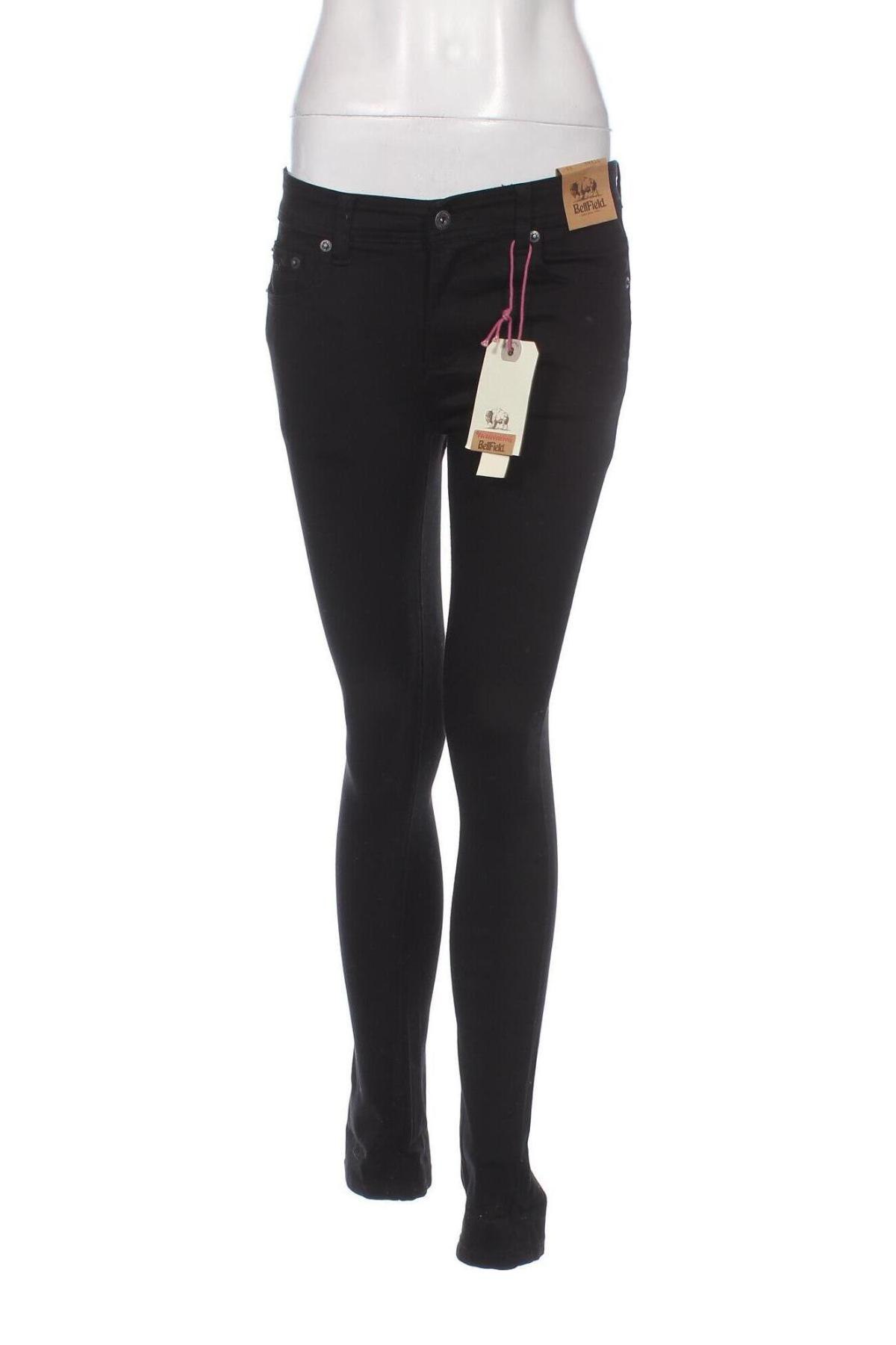 Pantaloni de femei Bellfield, Mărime M, Culoare Negru, Preț 45,89 Lei