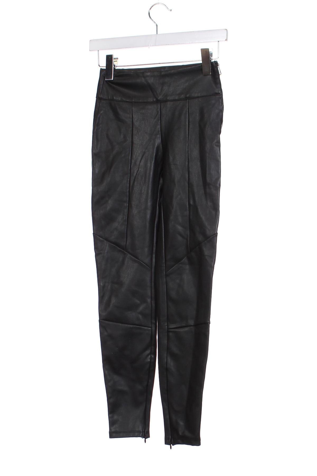 Pantaloni de femei Bershka, Mărime XS, Culoare Negru, Preț 27,66 Lei