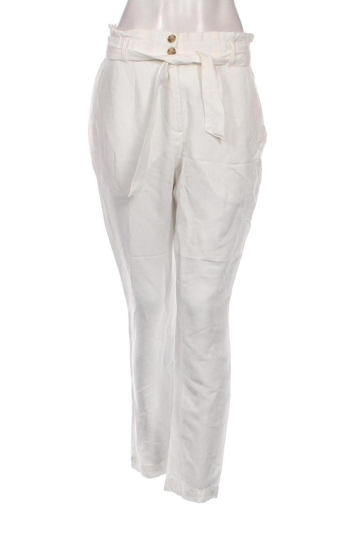 Pantaloni de femei C&A, Mărime S, Culoare Alb, Preț 42,18 Lei