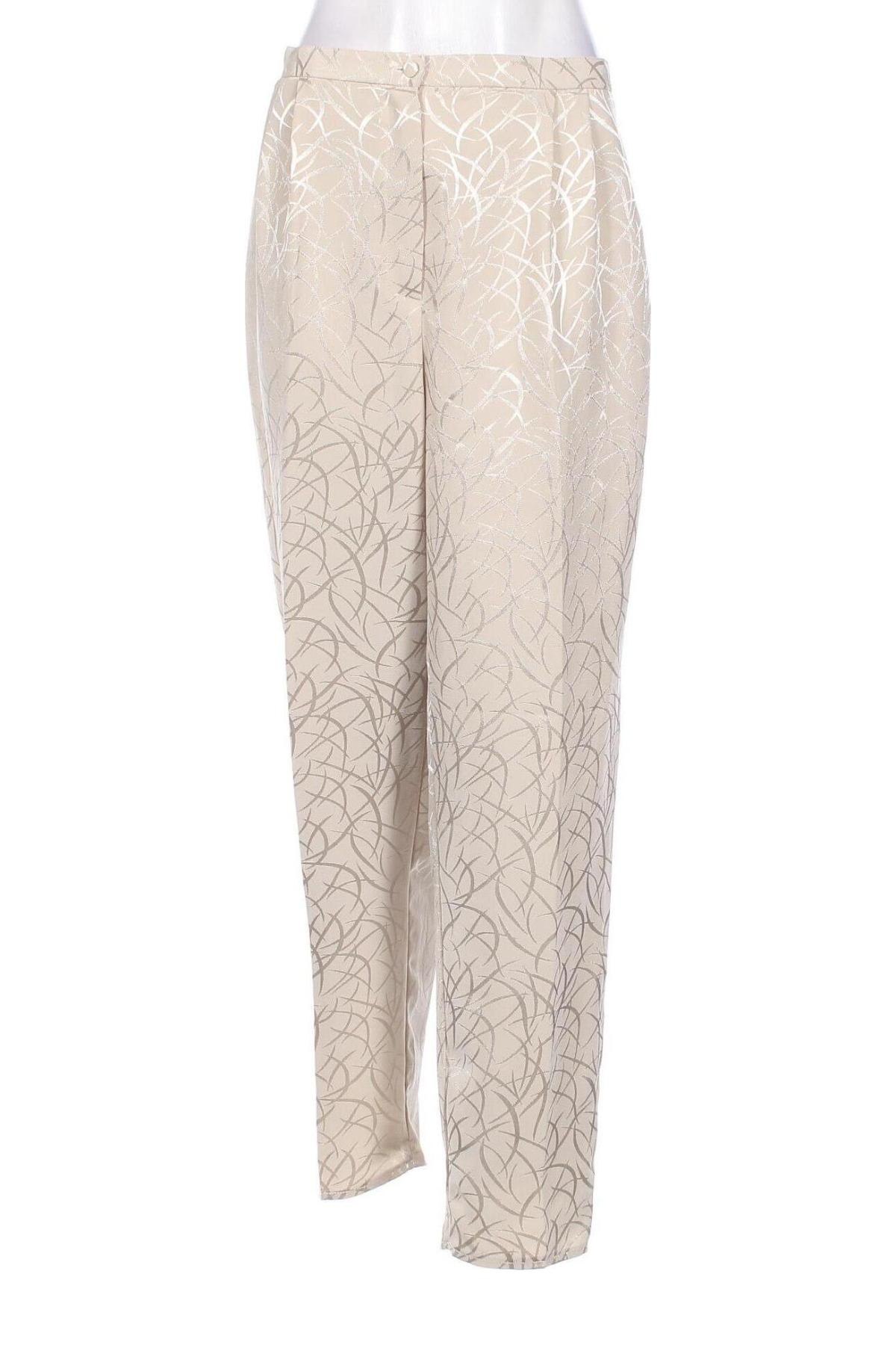 Γυναικείο παντελόνι Canda, Μέγεθος XL, Χρώμα Εκρού, Τιμή 8,07 €
