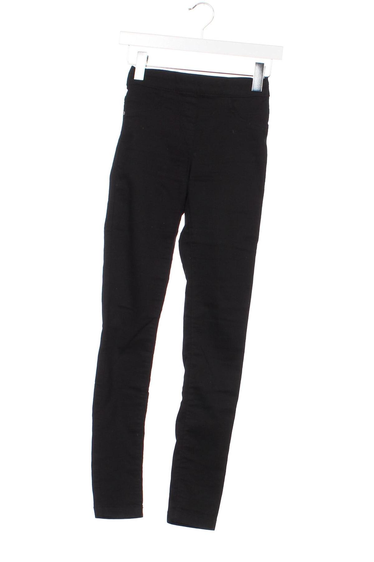Дамски панталон Clockhouse, Размер XS, Цвят Черен, Цена 13,92 лв.