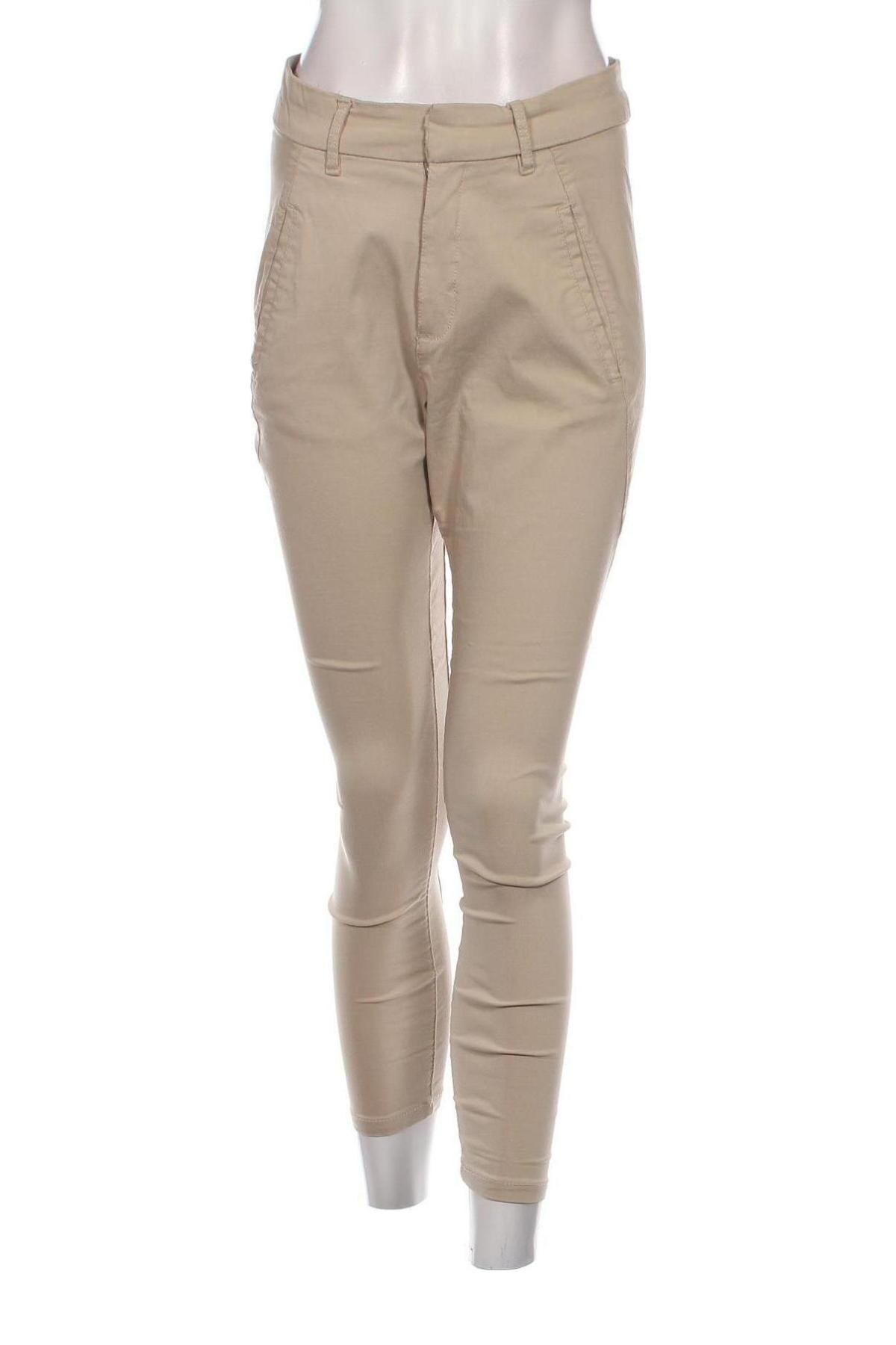 Дамски панталон Design By Kappahl, Размер S, Цвят Бежов, Цена 20,91 лв.
