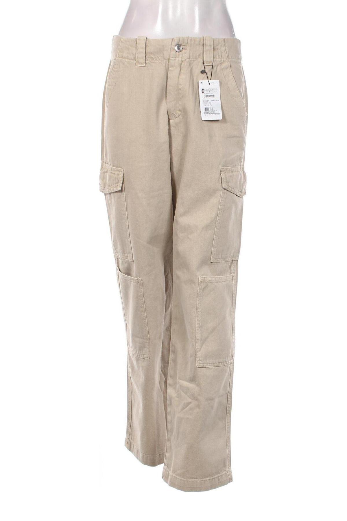 Γυναικείο παντελόνι Desigual, Μέγεθος M, Χρώμα  Μπέζ, Τιμή 26,54 €