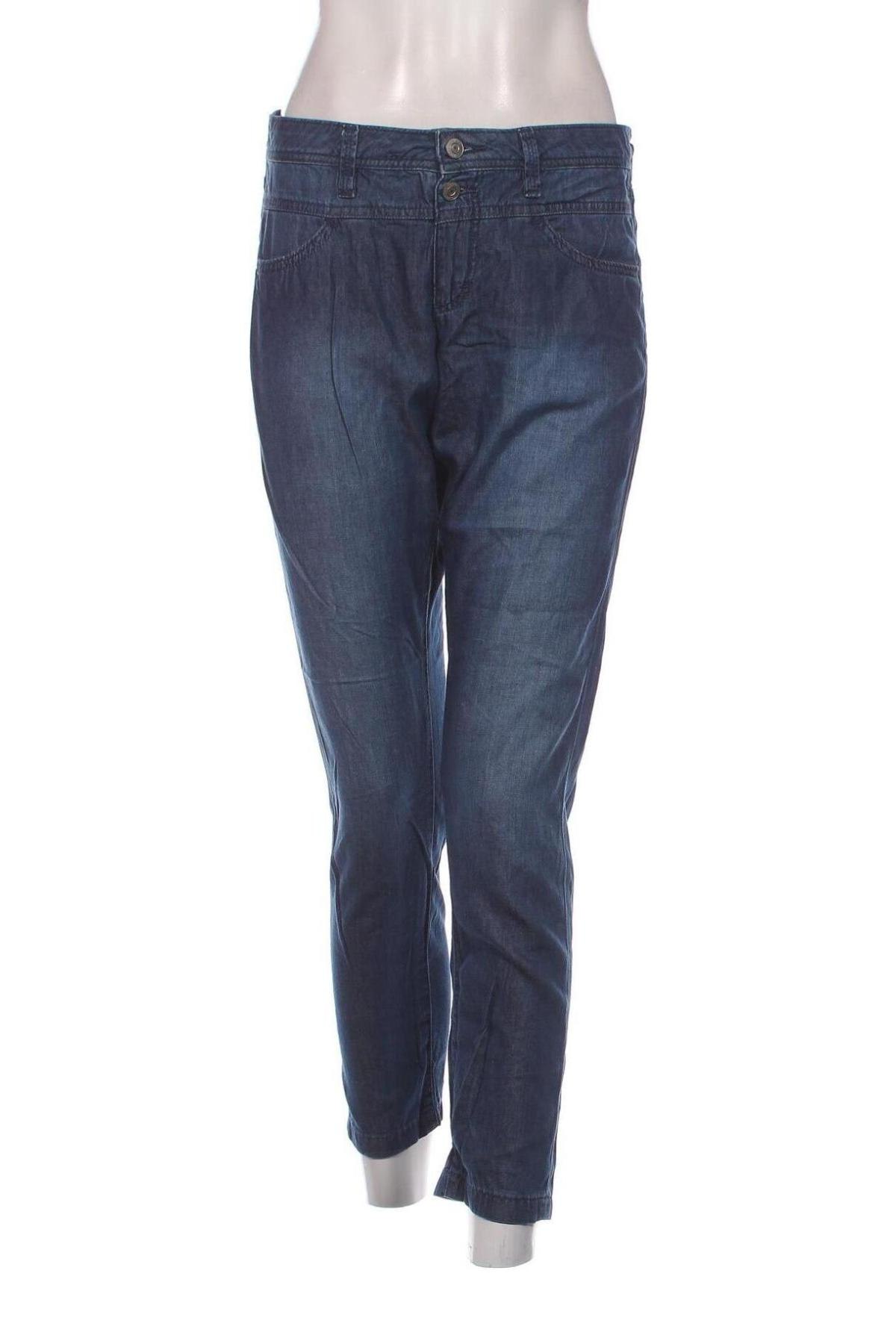 Дамски панталон Edc By Esprit, Размер M, Цвят Син, Цена 22,23 лв.