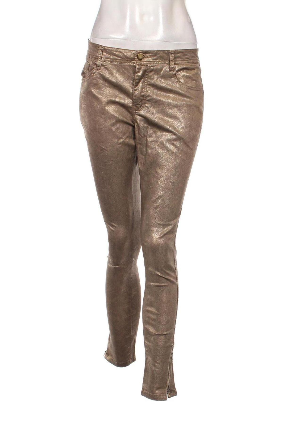 Дамски панталон Ellos, Размер L, Цвят Златист, Цена 31,77 лв.