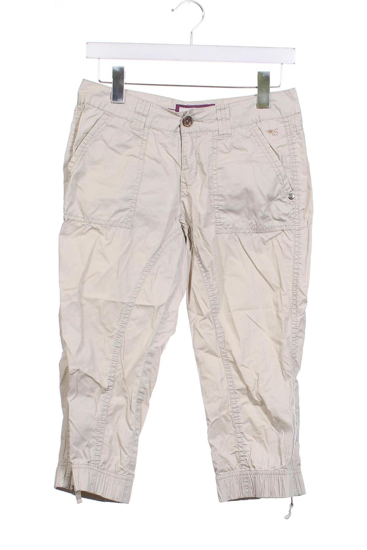 Дамски панталон Esprit, Размер XS, Цвят Бежов, Цена 26,58 лв.