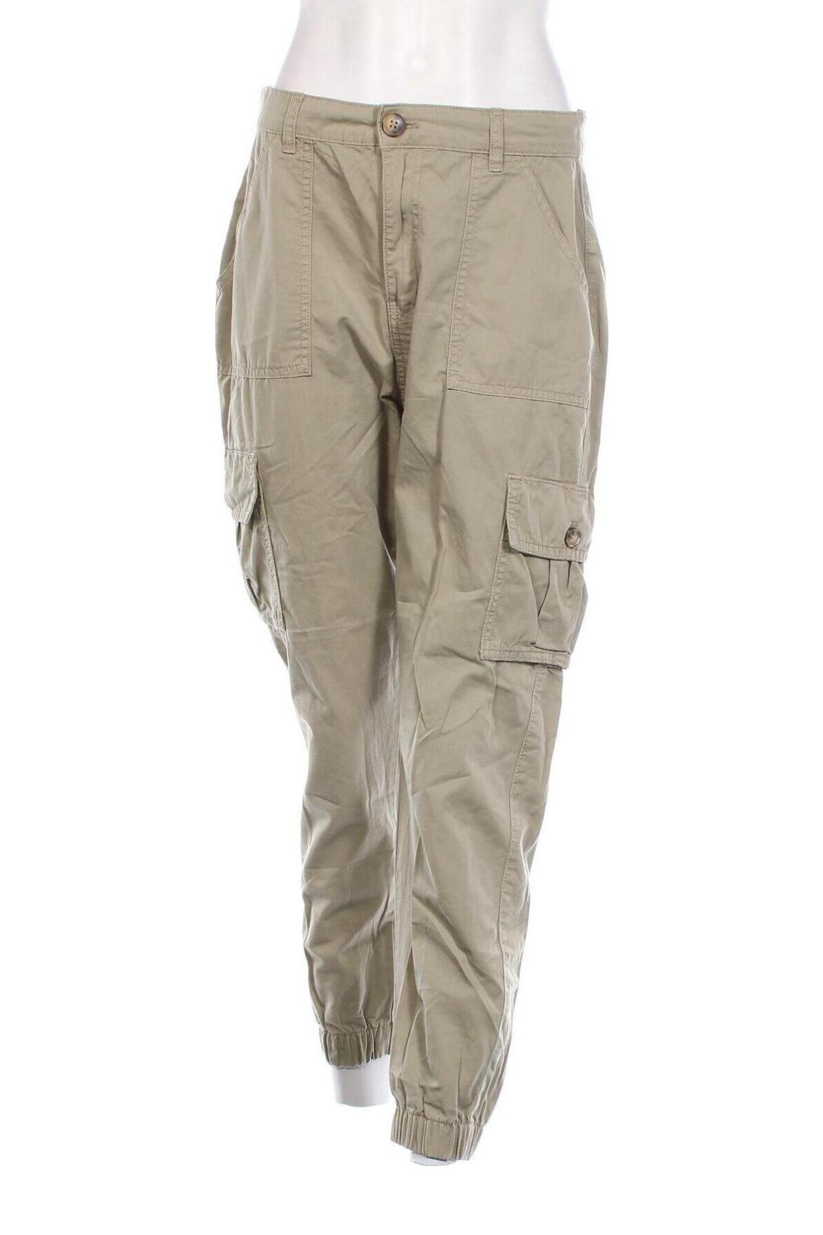 Дамски панталон Fb Sister, Размер M, Цвят Зелен, Цена 7,54 лв.