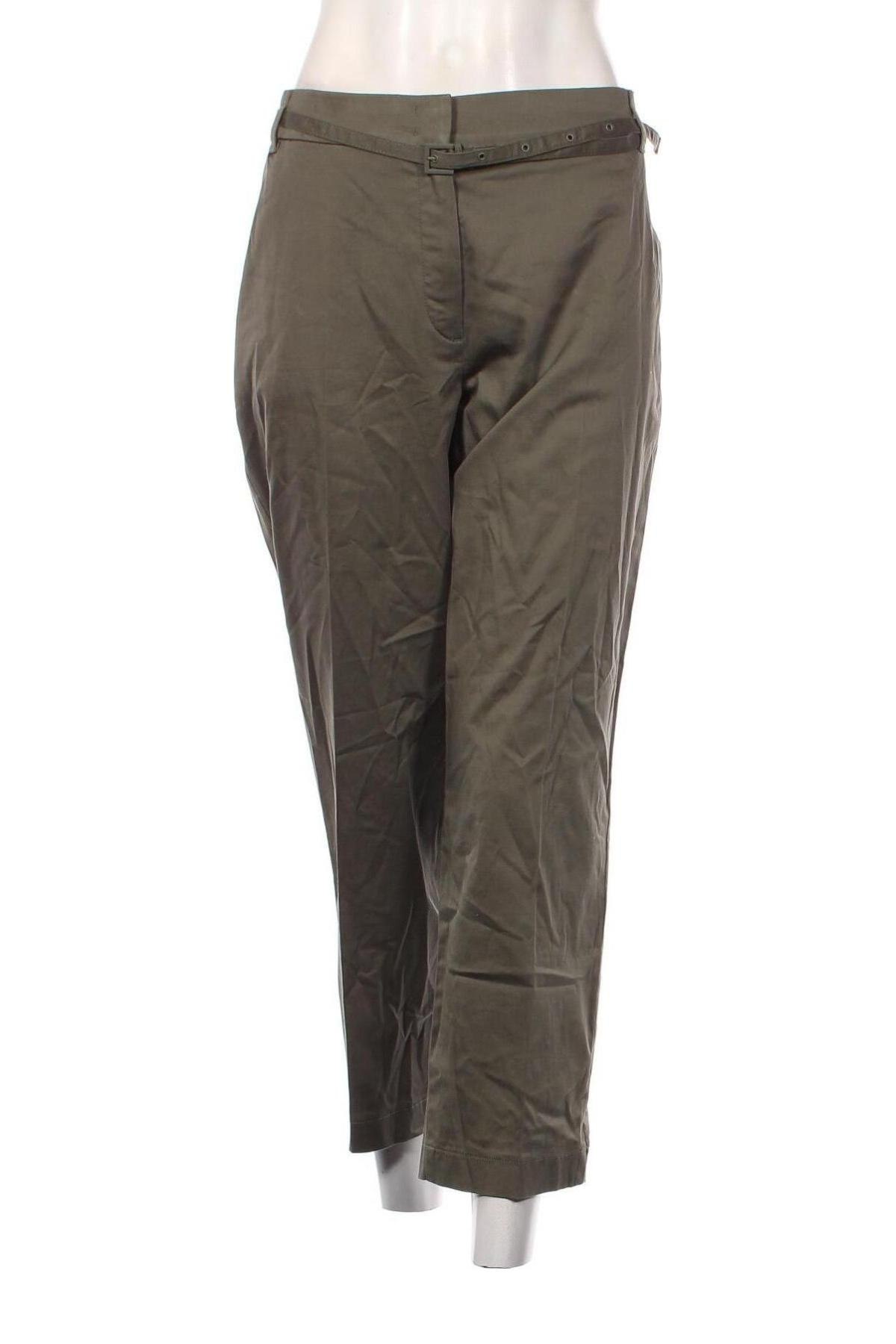 Γυναικείο παντελόνι Gerry Weber, Μέγεθος XL, Χρώμα Πράσινο, Τιμή 42,06 €