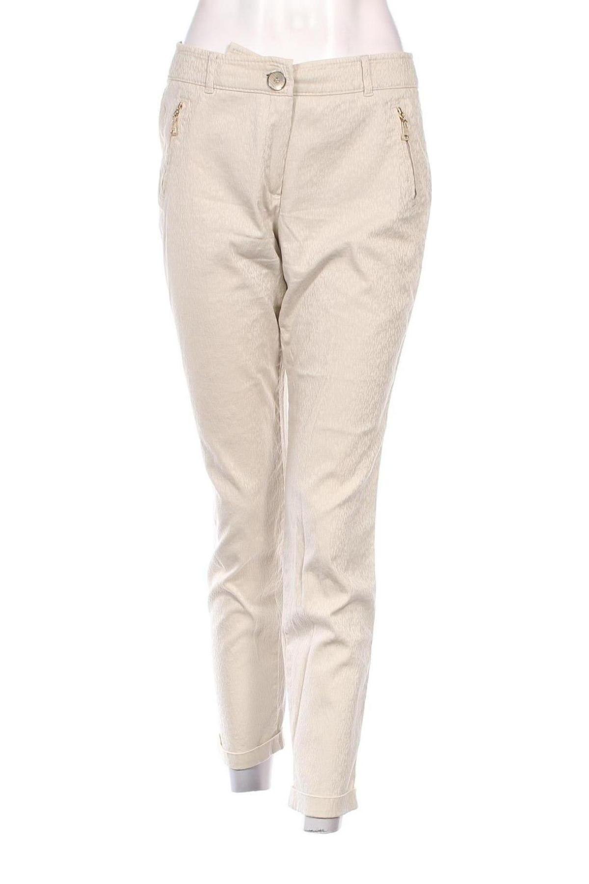 Γυναικείο παντελόνι Gerry Weber, Μέγεθος M, Χρώμα  Μπέζ, Τιμή 21,92 €