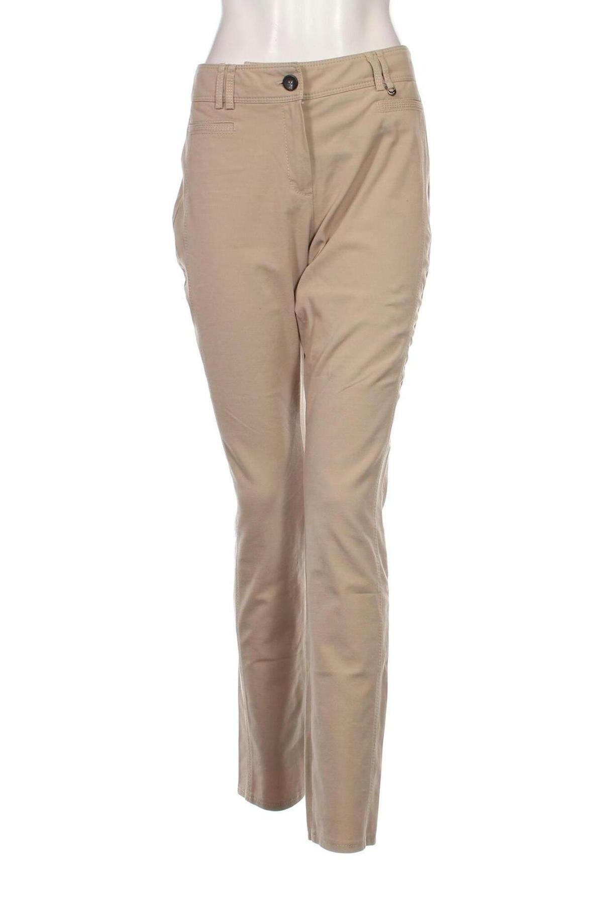 Дамски панталон Gerry Weber, Размер M, Цвят Бежов, Цена 41,06 лв.