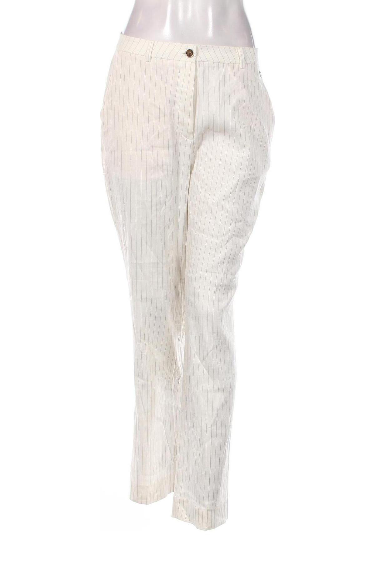 Pantaloni de femei Guess, Mărime M, Culoare Ecru, Preț 198,03 Lei