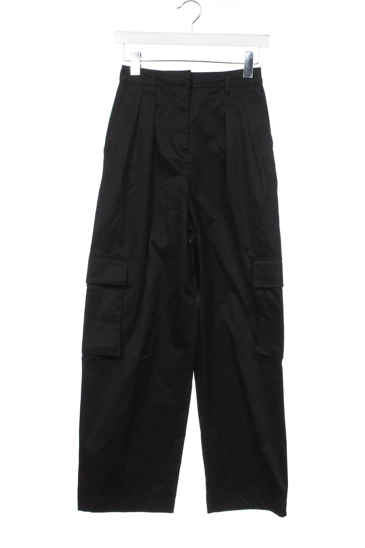 Γυναικείο παντελόνι H&M, Μέγεθος XXS, Χρώμα Μαύρο, Τιμή 9,30 €