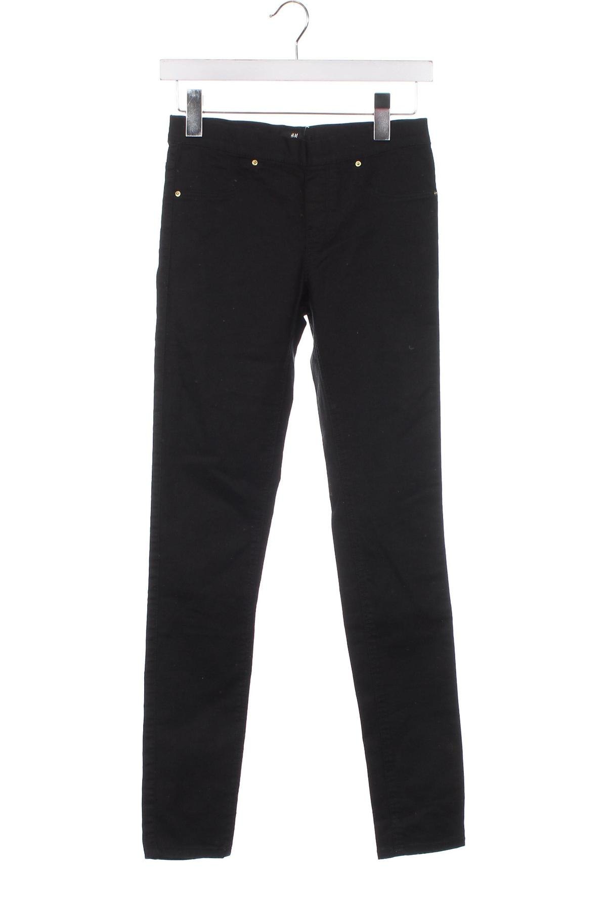 Γυναικείο παντελόνι H&M, Μέγεθος XS, Χρώμα Μαύρο, Τιμή 3,41 €