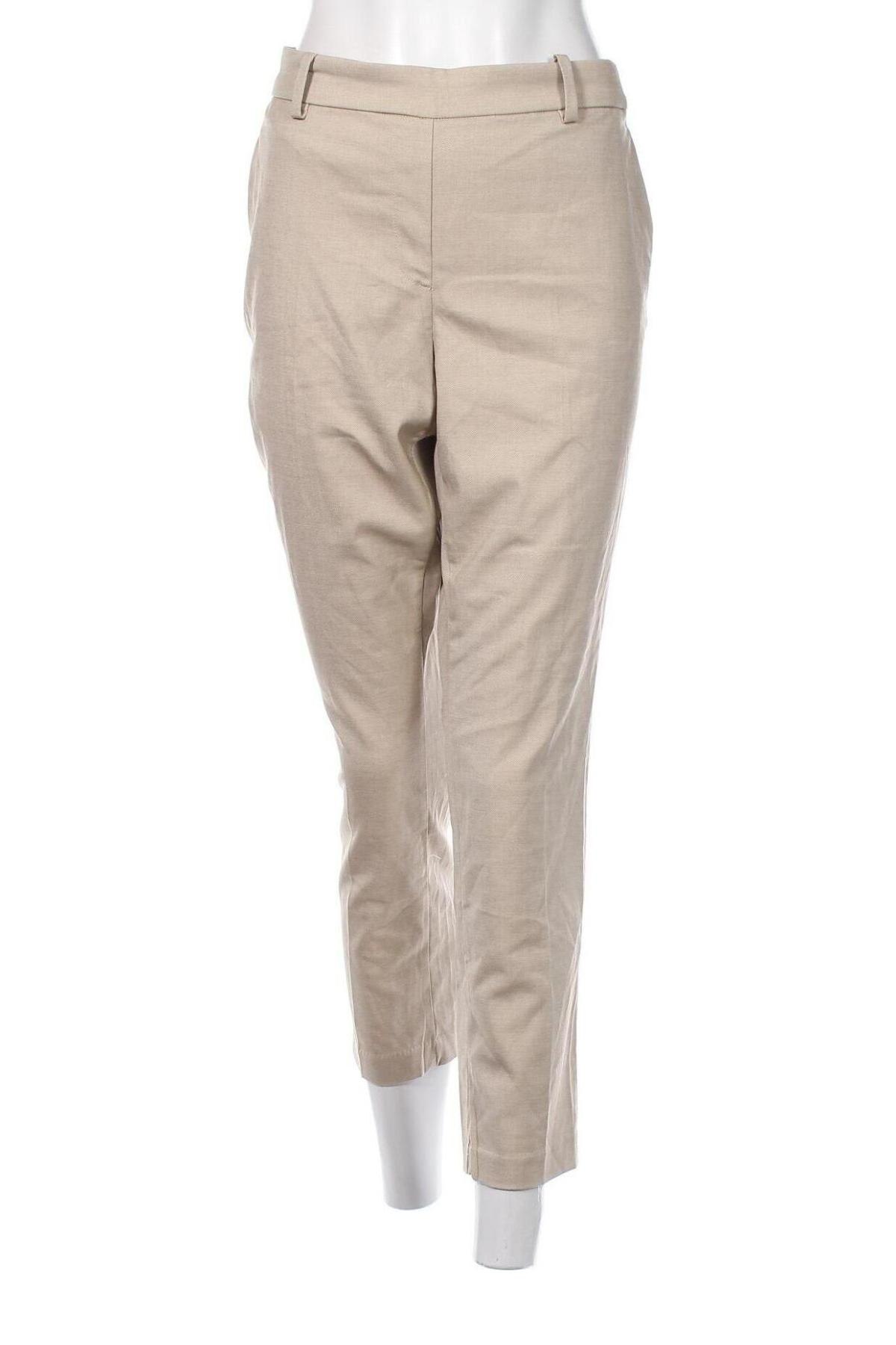 Pantaloni de femei H&M, Mărime XL, Culoare Bej, Preț 151,32 Lei