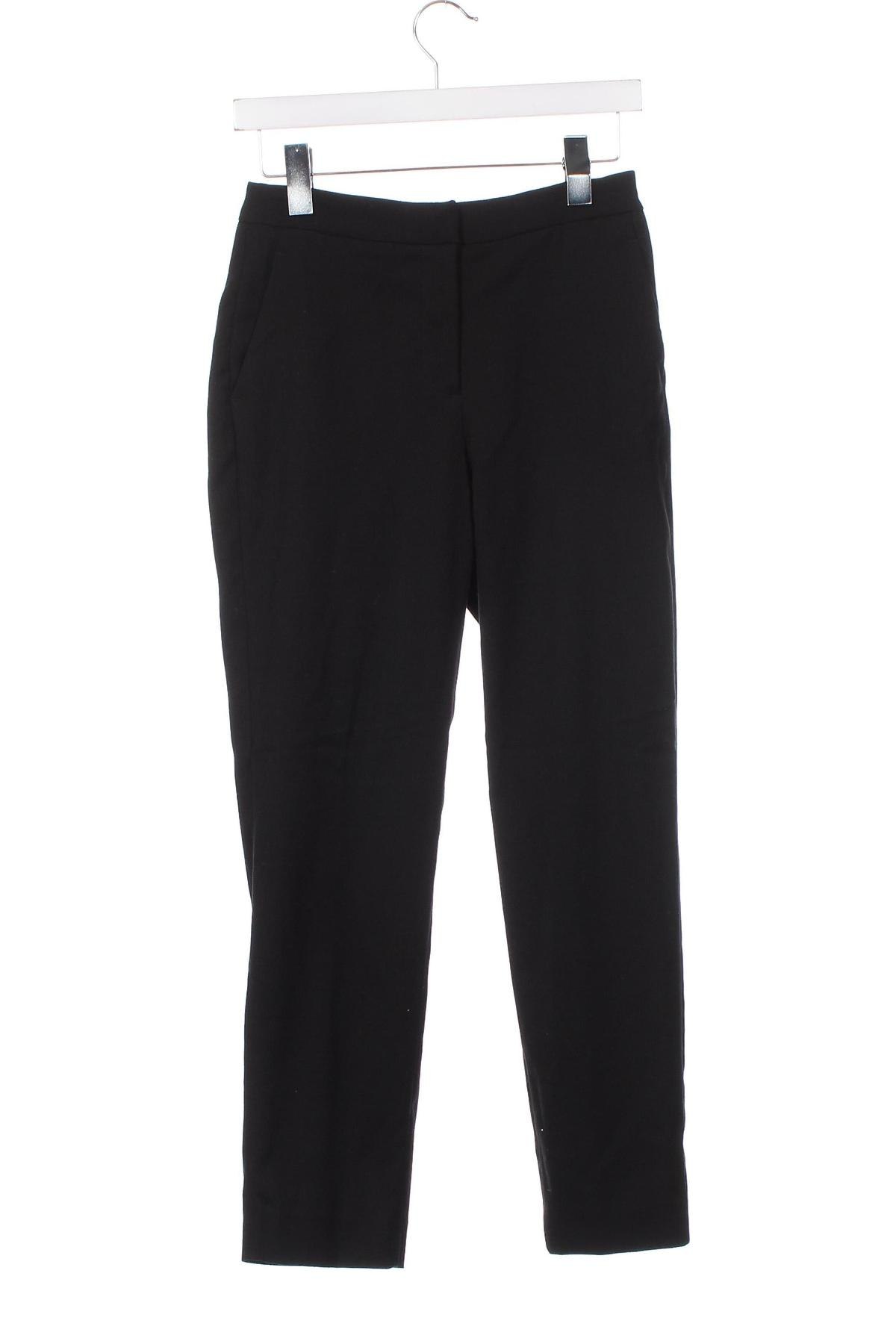 Pantaloni de femei H&M, Mărime XS, Culoare Negru, Preț 21,94 Lei