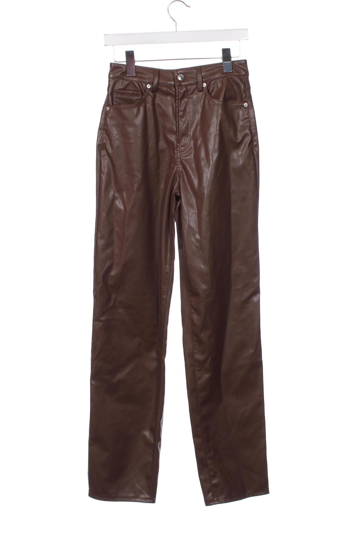 Dámské kalhoty  H&M Divided, Velikost XS, Barva Hnědá, Cena  106,00 Kč