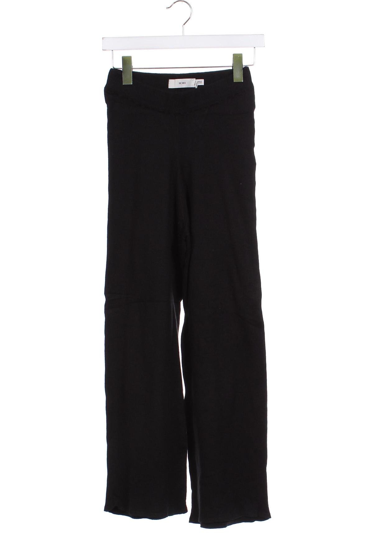 Γυναικείο παντελόνι Ichi, Μέγεθος XS, Χρώμα Μαύρο, Τιμή 9,59 €