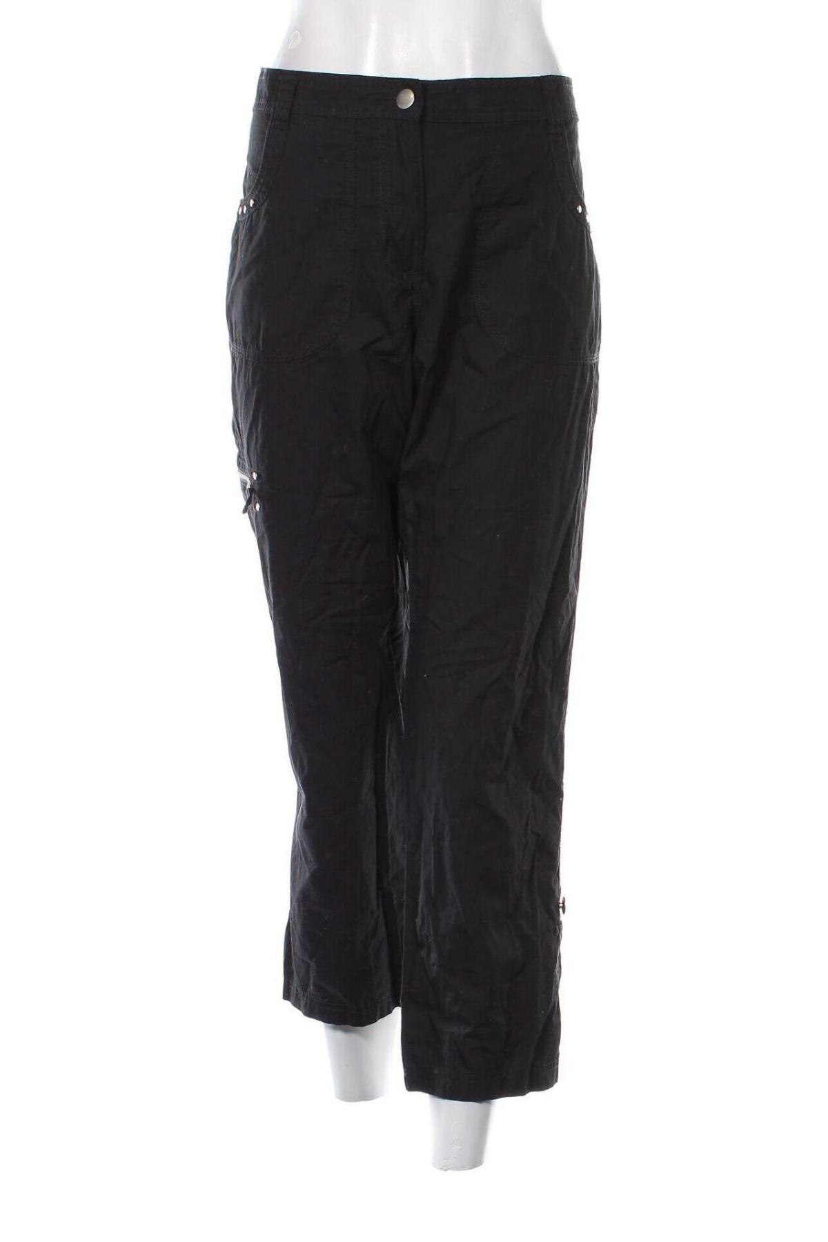 Pantaloni de femei Janina, Mărime XL, Culoare Negru, Preț 42,93 Lei